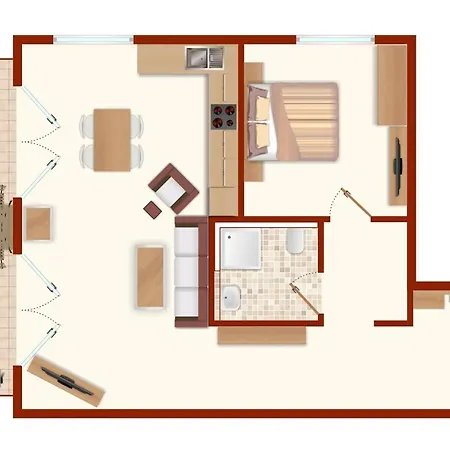 Hafenblick Portland J3 Apartment